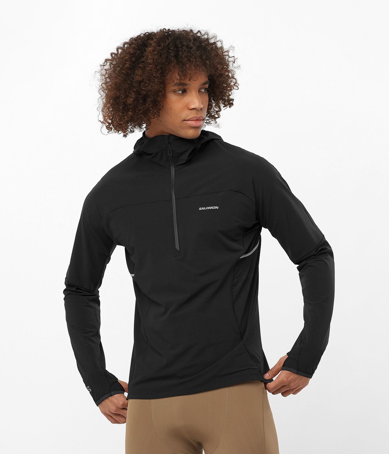 SENSE AERO HYBRID HALF ZIP HOOD SENSE AERO HYBRID HALF ZIP HOOD
