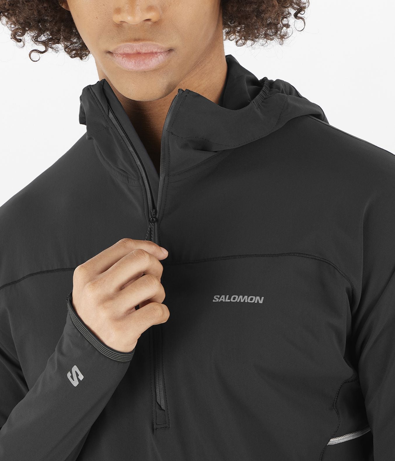 SENSE AERO HYBRID HALF ZIP HOOD SENSE AERO HYBRID HALF ZIP HOOD