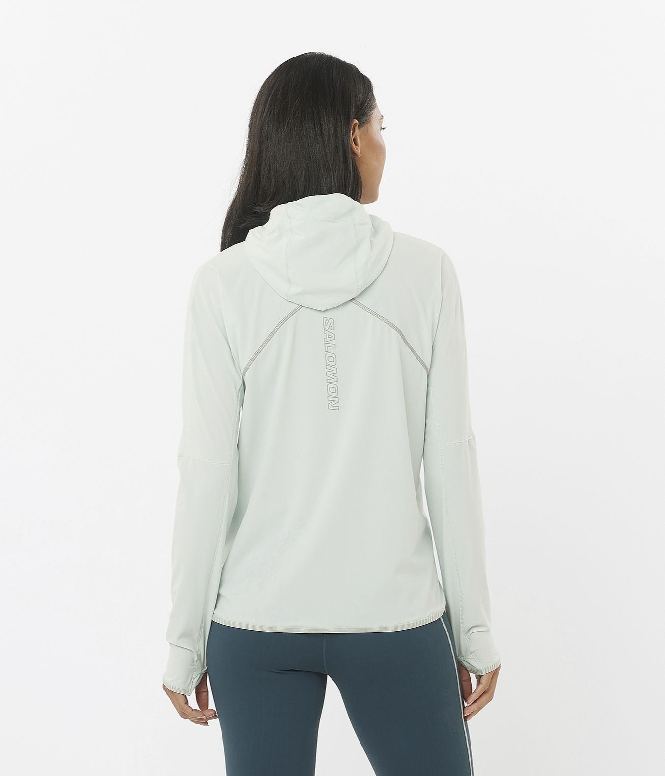 SENSE AERO HYBRID HALF ZIP HOOD